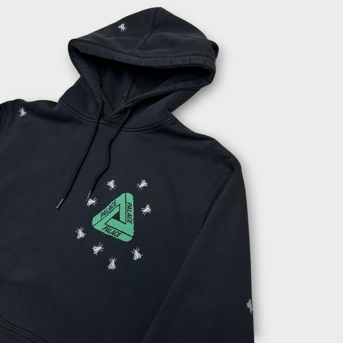 Hoodie Palace Noir / Vert - L