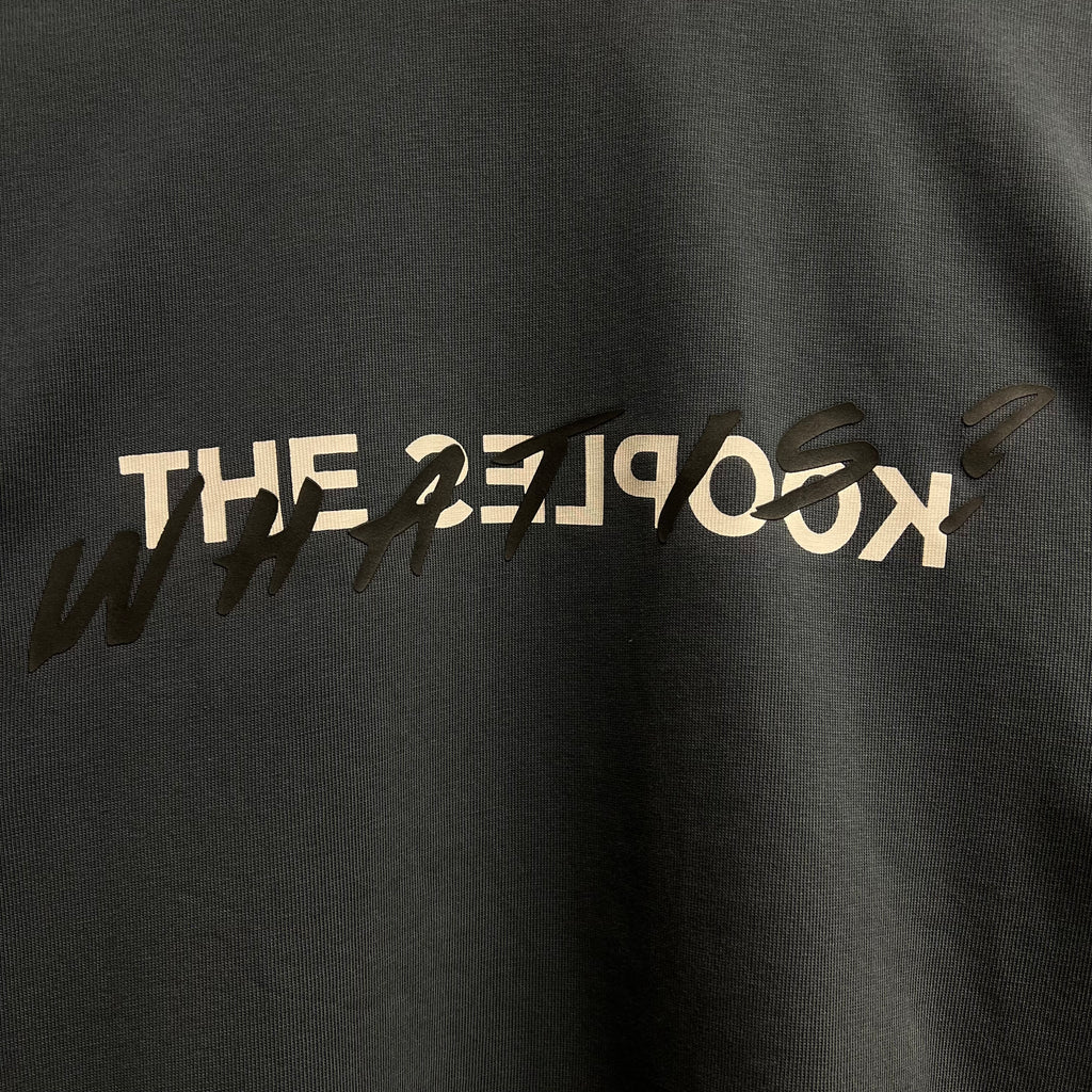 T-Shirt The Kooples "What Is ?" Gris - M