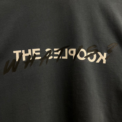 T-Shirt The Kooples "What Is ?" Gris - M