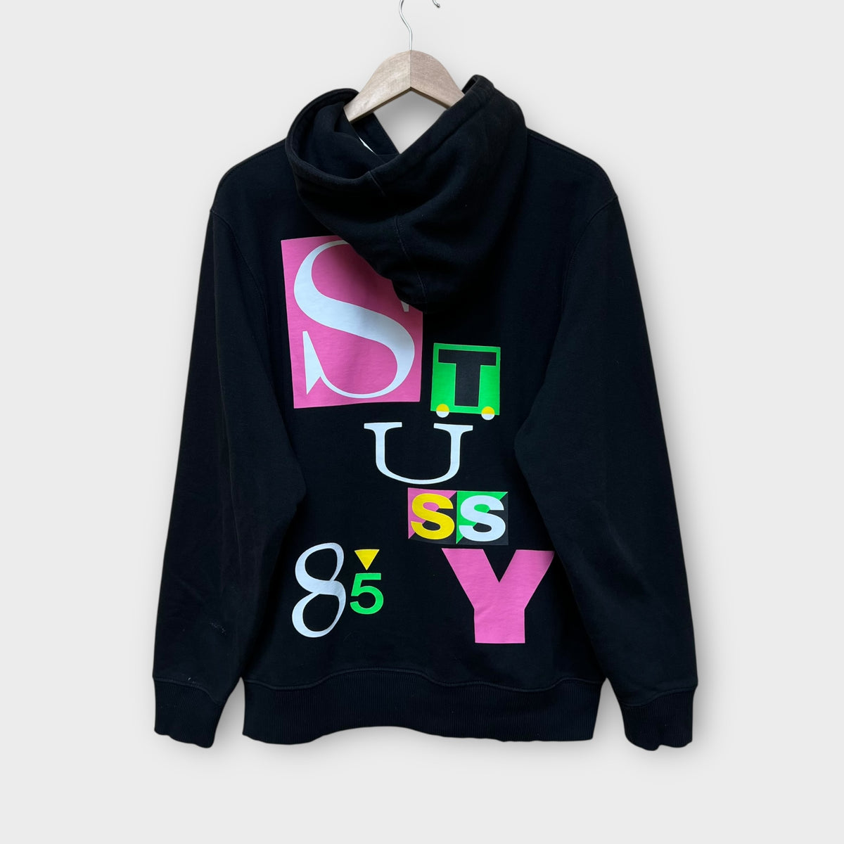 Hoodie stussy Noir - S