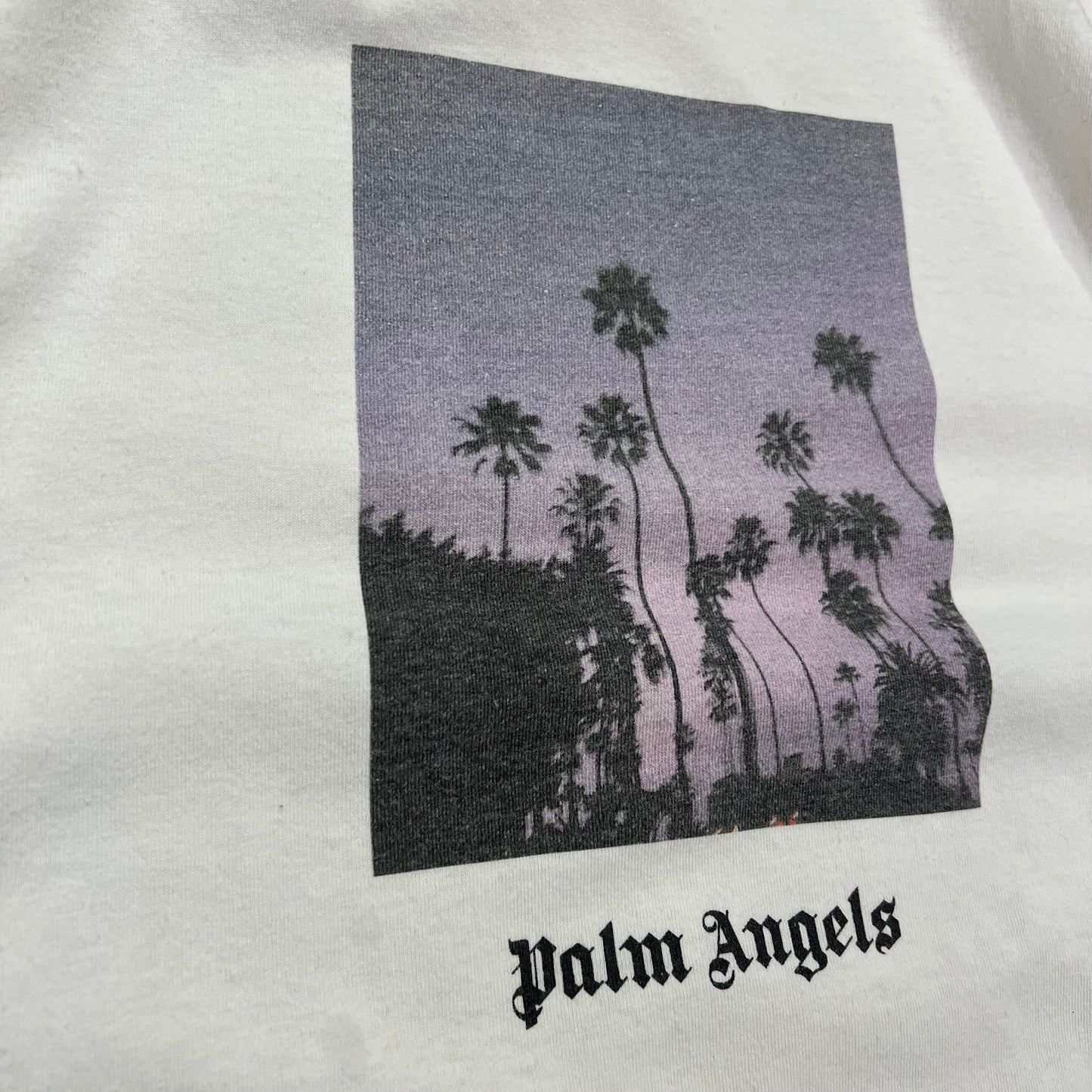 T-Shirt Palm Angels Blanc - M