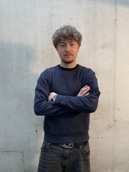 Sweat CP Company navy Japan Market (C'est bien Legit chakal) - S