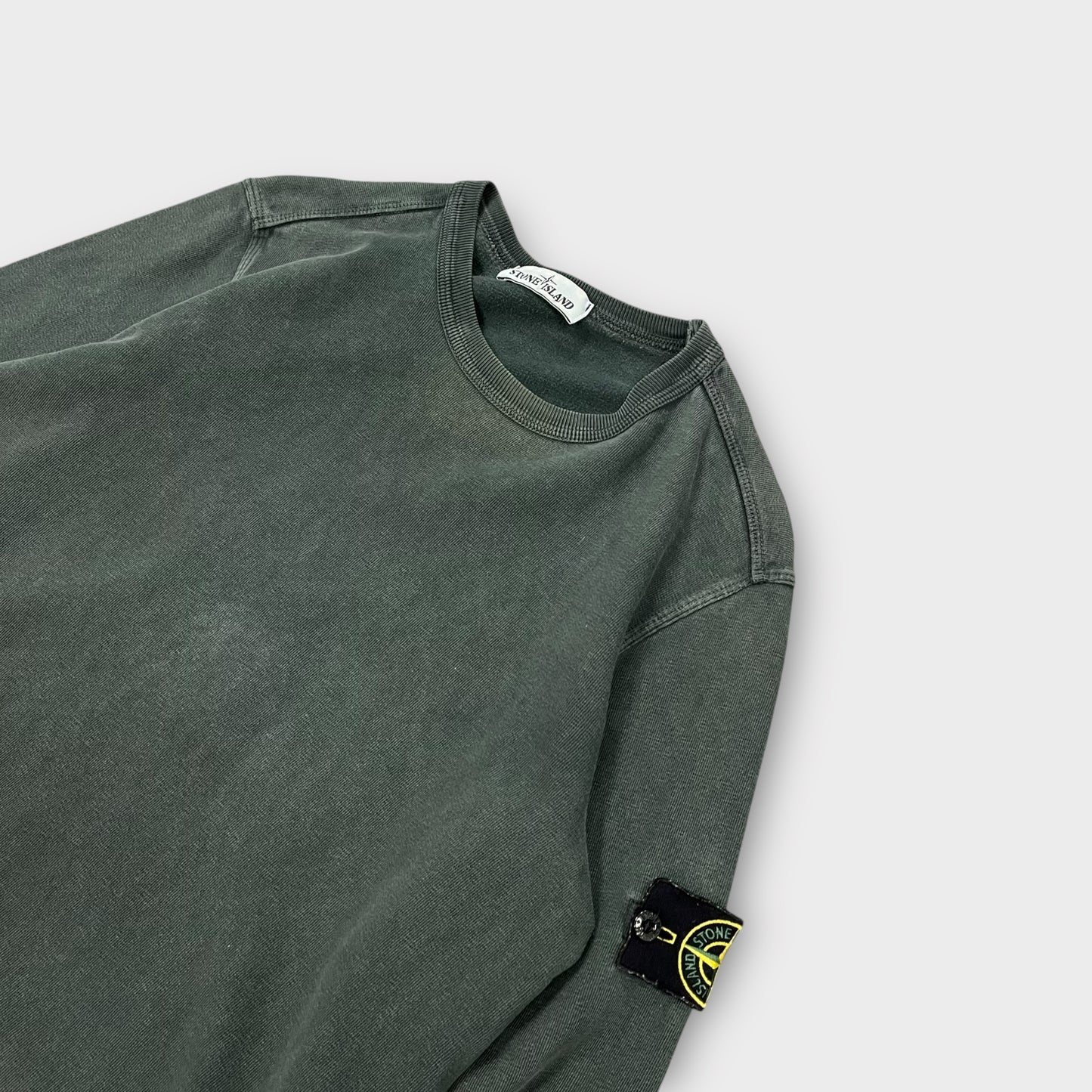 Sweat Stone Island Vert - M