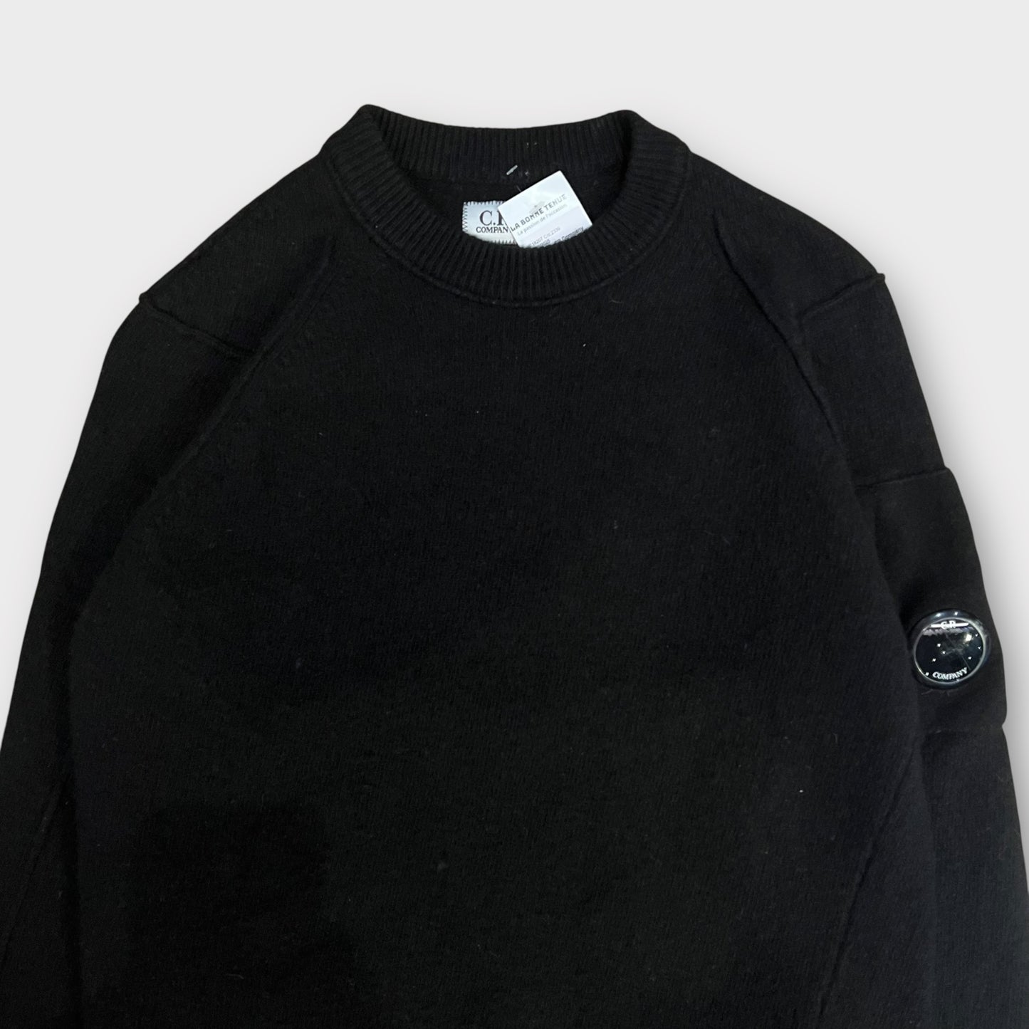 Pull Laine CP Company Noir - S
