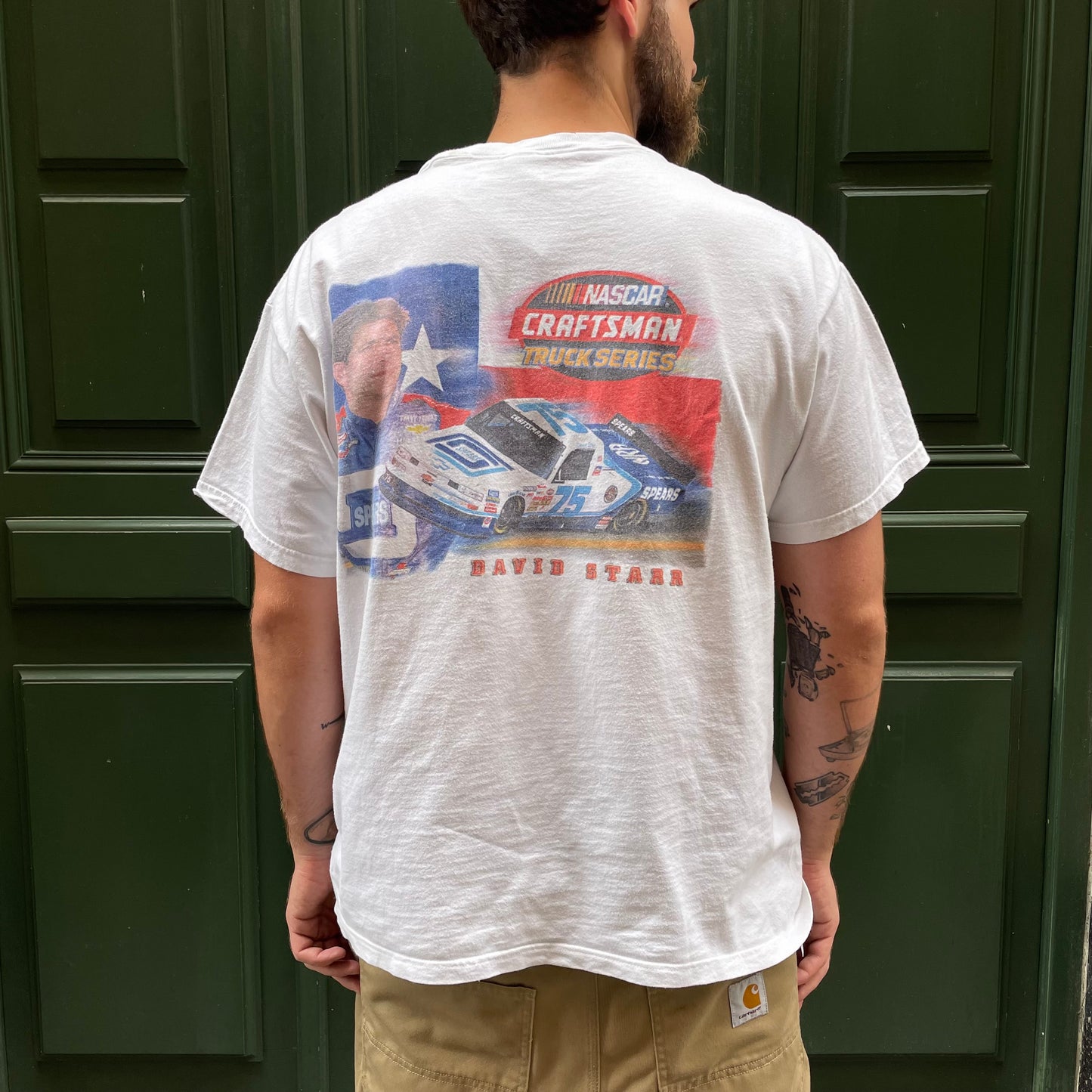 Bootleg Nascar David Starr T-shirt - XL