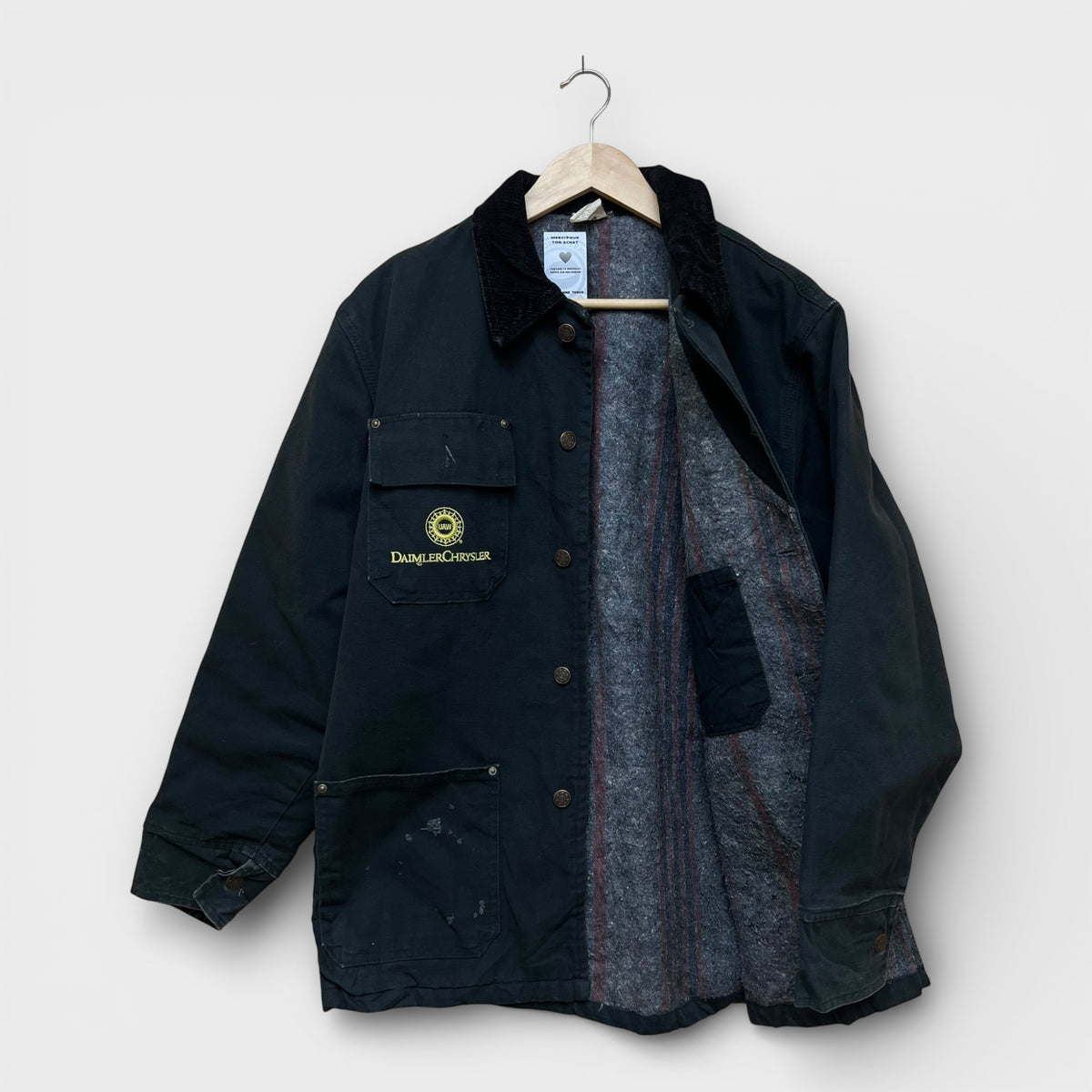 Work Jacket vintage Made In Usa type Michigan noir - S