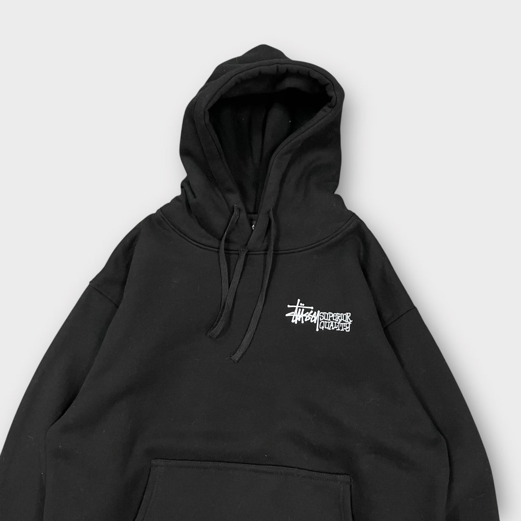 Hoodie Stussy noir Superior Quality - L
