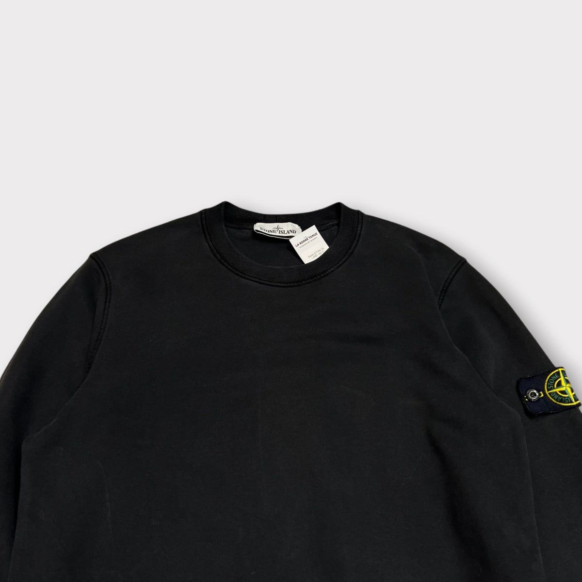 Sweat Stone Island Noir - S