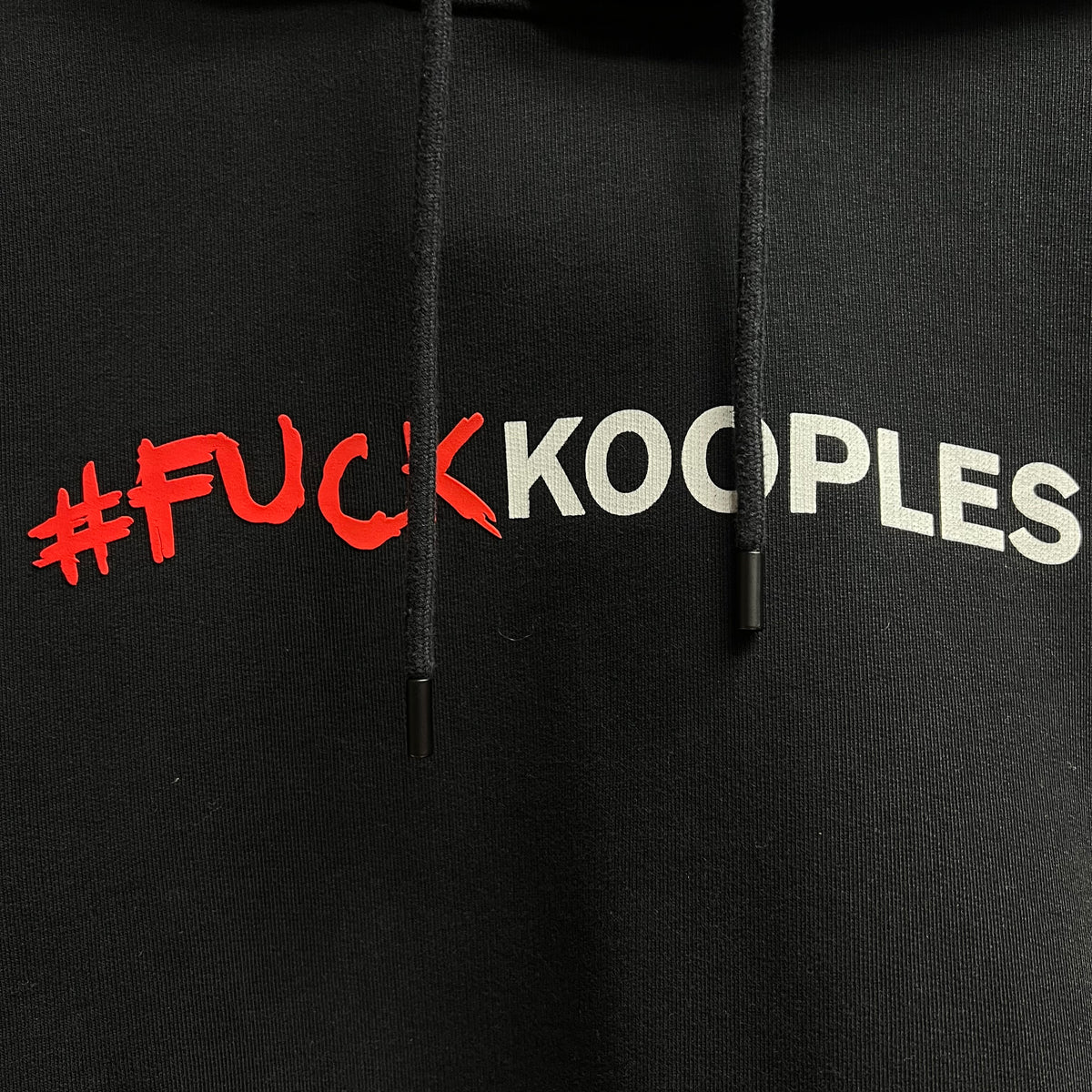 Hoodie The Kooples "Fuck Kooples" Noir - S