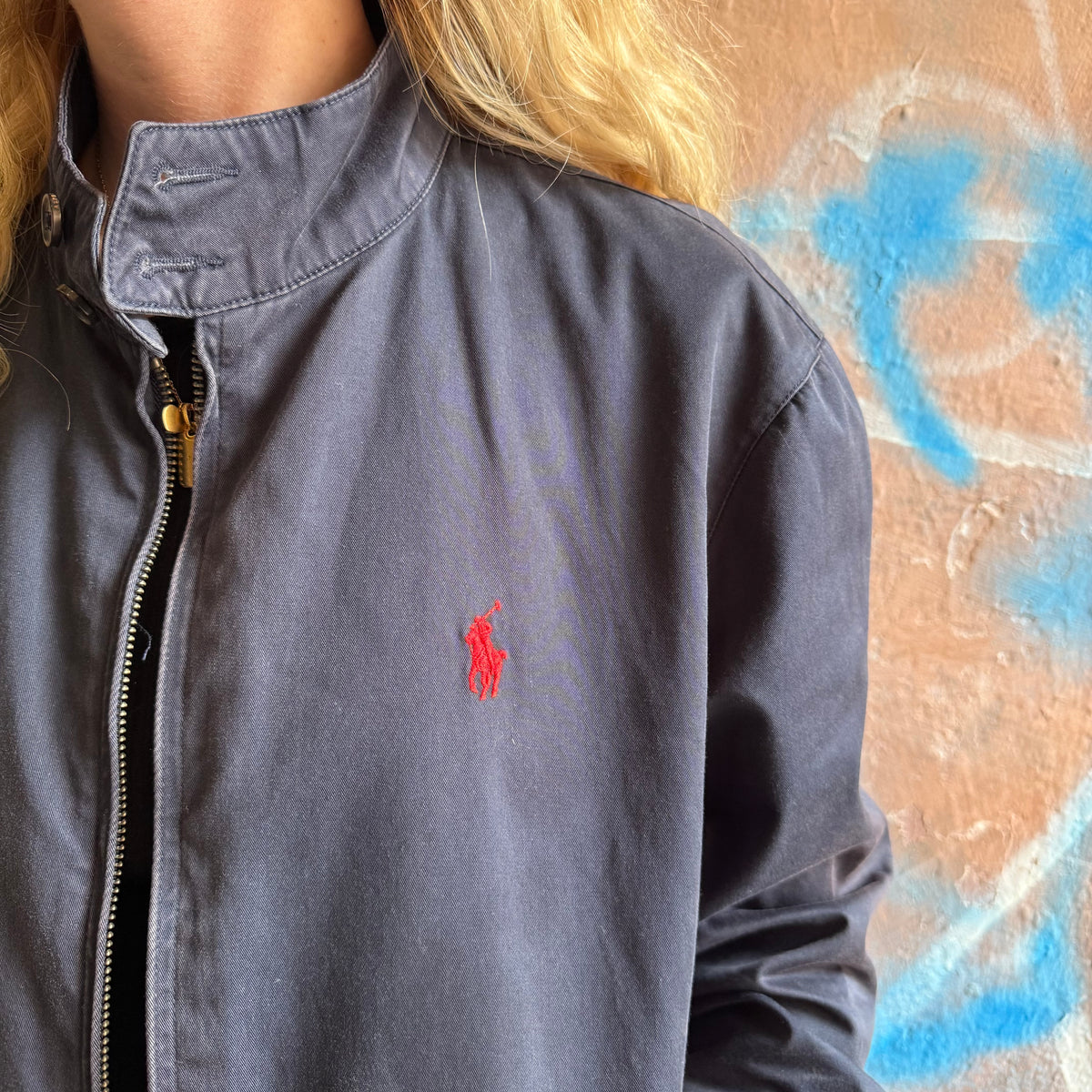 Veste Harrington Ralph Luaren navy - XS