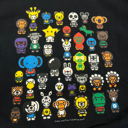 T-shirt Bape "Baby Milo And Friends" Noir - XXL