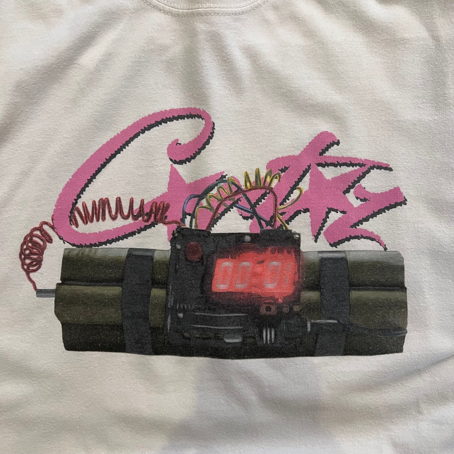 T-shirt Corteiz Dynamit Blanc - L