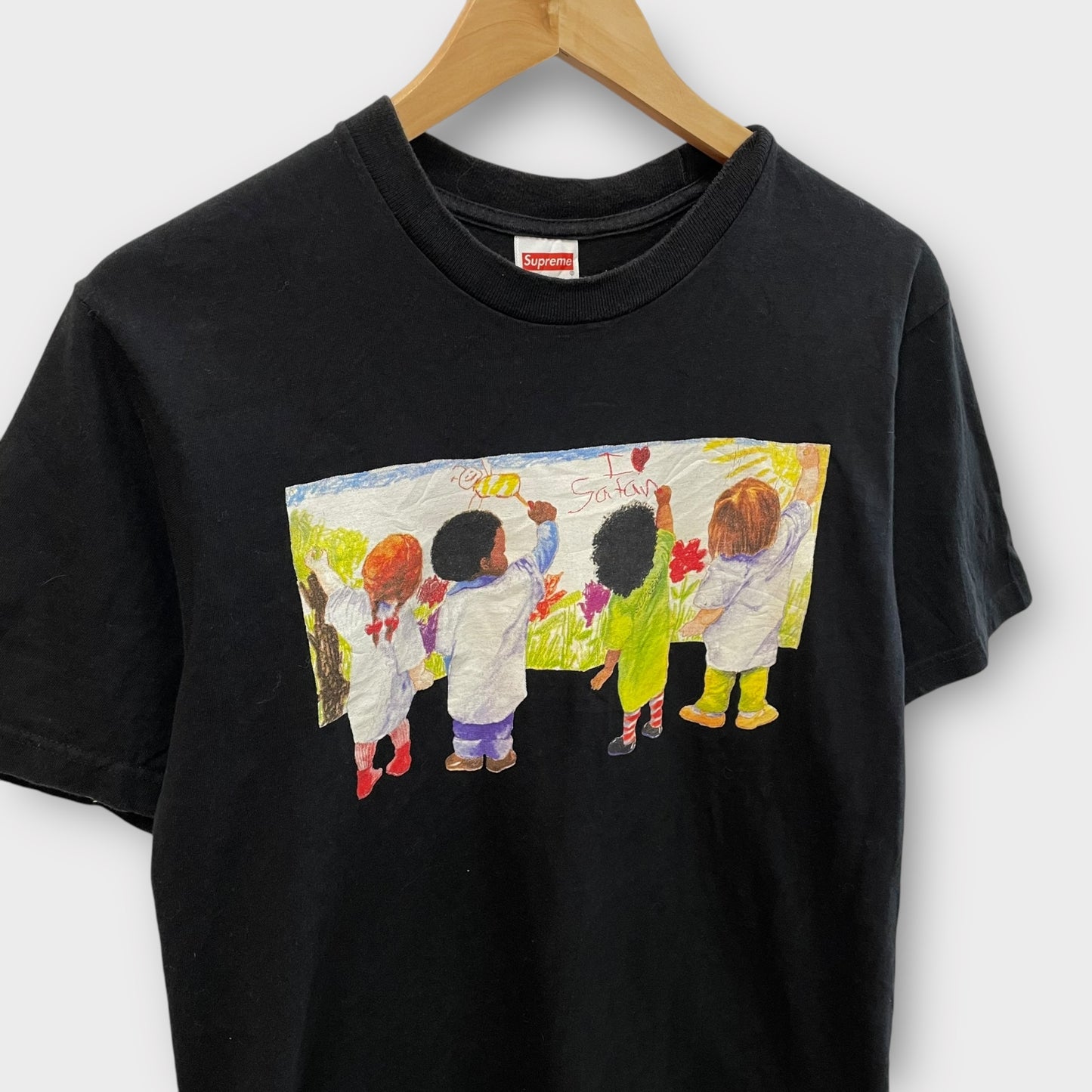 T-shirt Supreme Enfant noir de 2019 - S