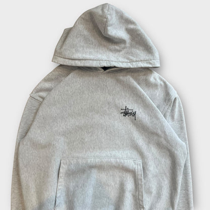 Hoodie Stussy Basic Gris - L