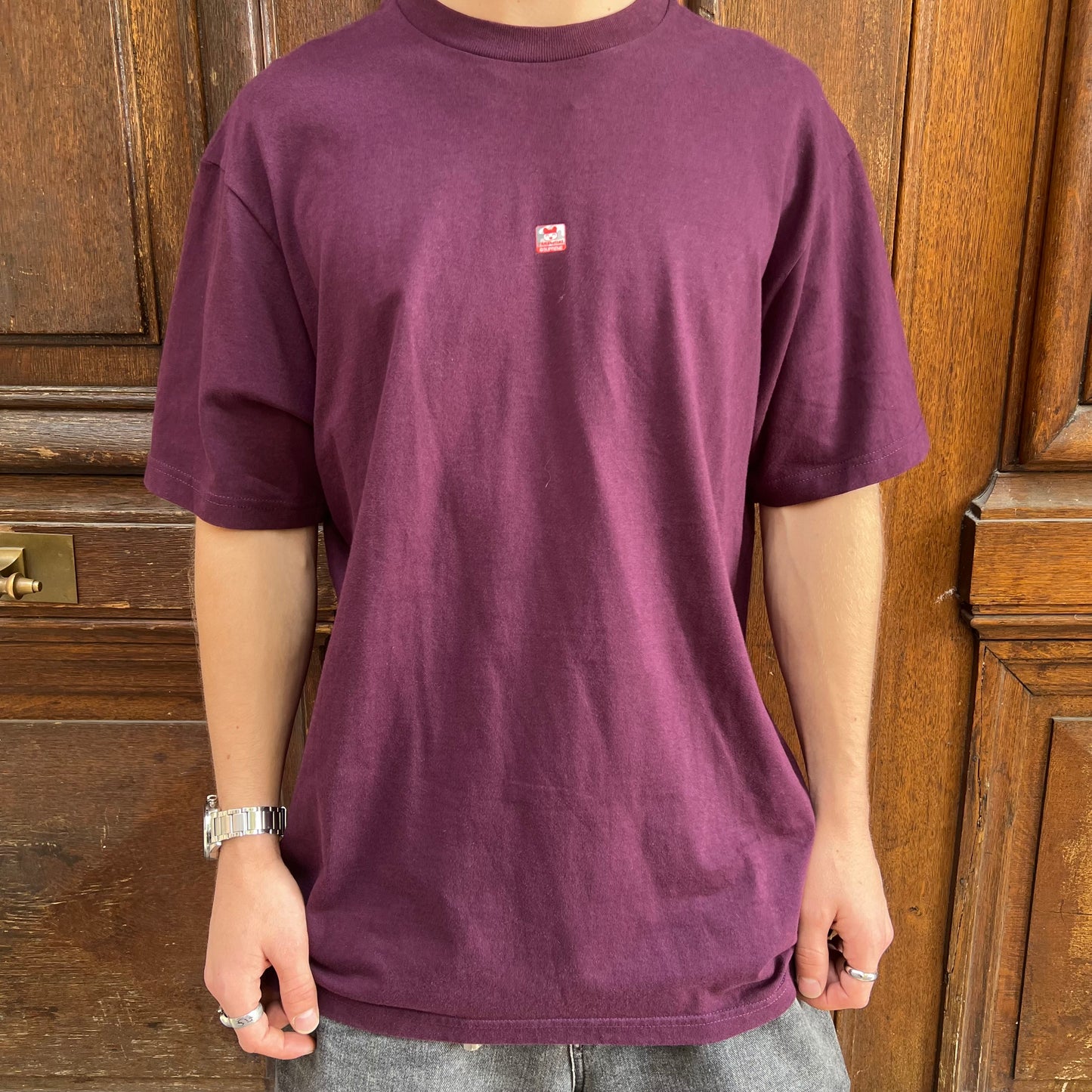 T-shirt Supreme Tamagotchi violet - L