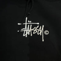 Hoodie Stussy Brodé Spellout Noir - S