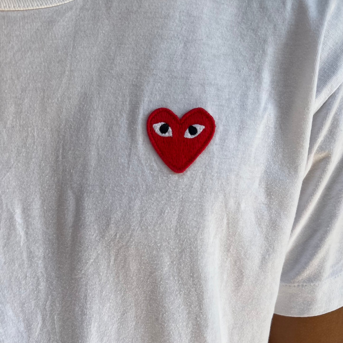 T-shirt Comme Des Garçons Blanc - L