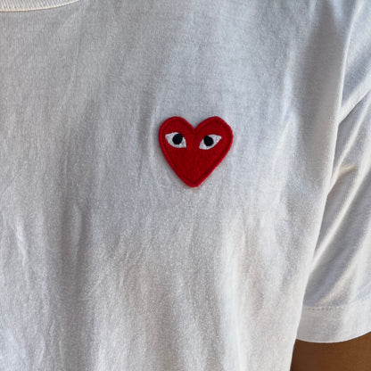 T-shirt Comme Des Garçons Blanc - L