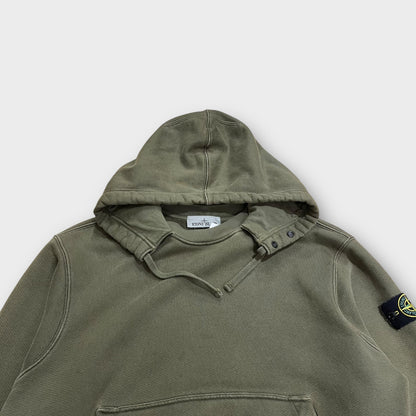 Sweat Stone Island Kaki Gros Grammage - S