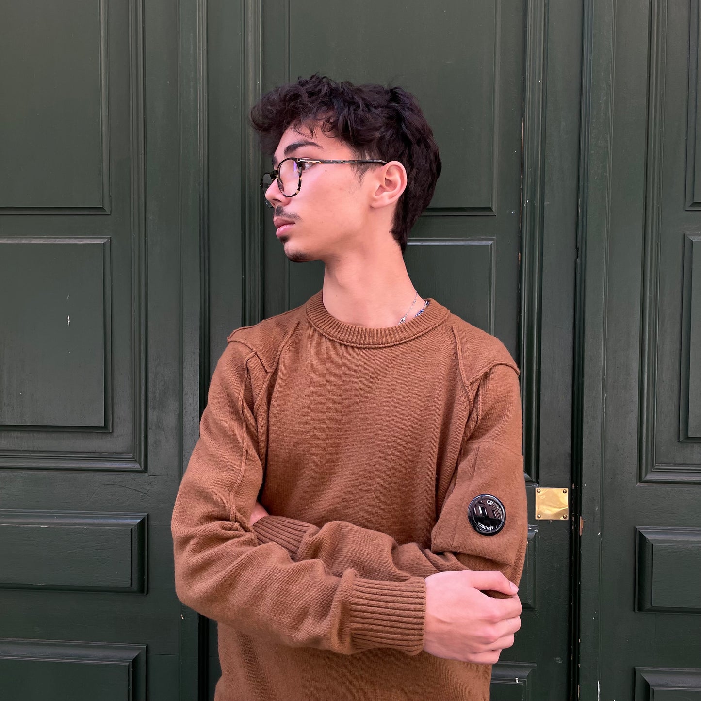 CP Company Brown Sweater - S