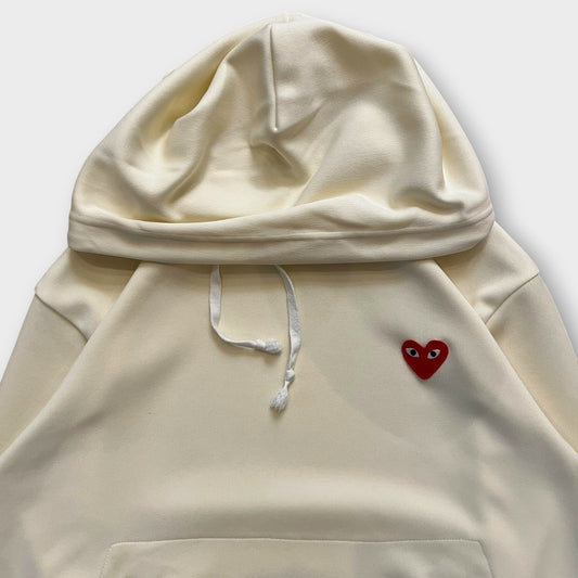 Hoddie Comme Des Garçons Beige Crème  - L