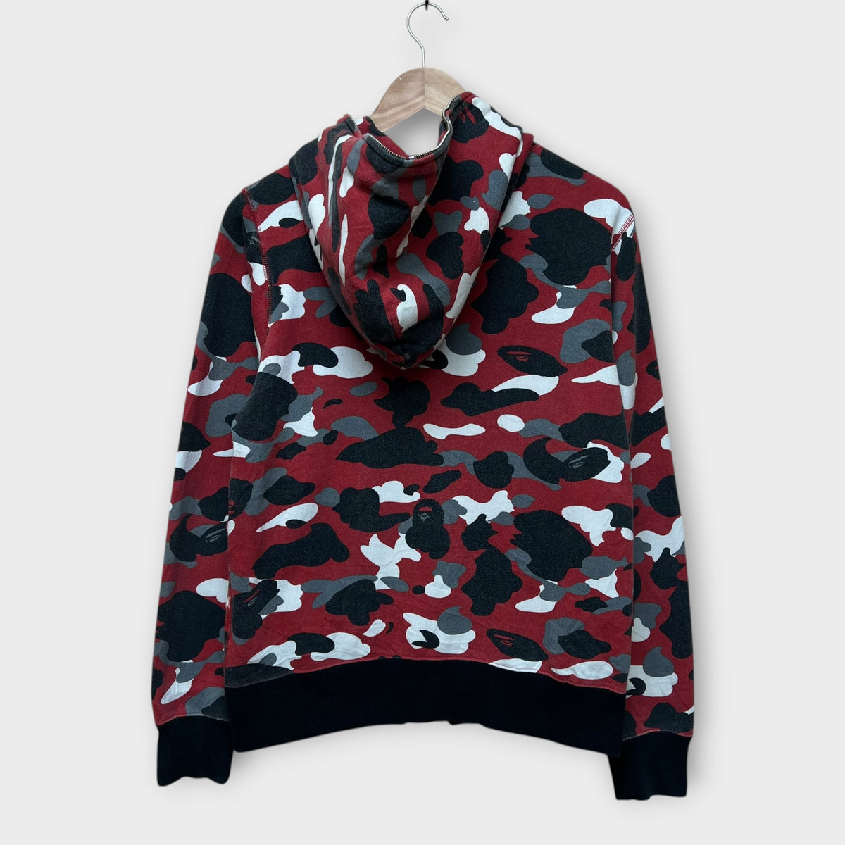 Veste Bape Shark rouge - L (Fit M)
