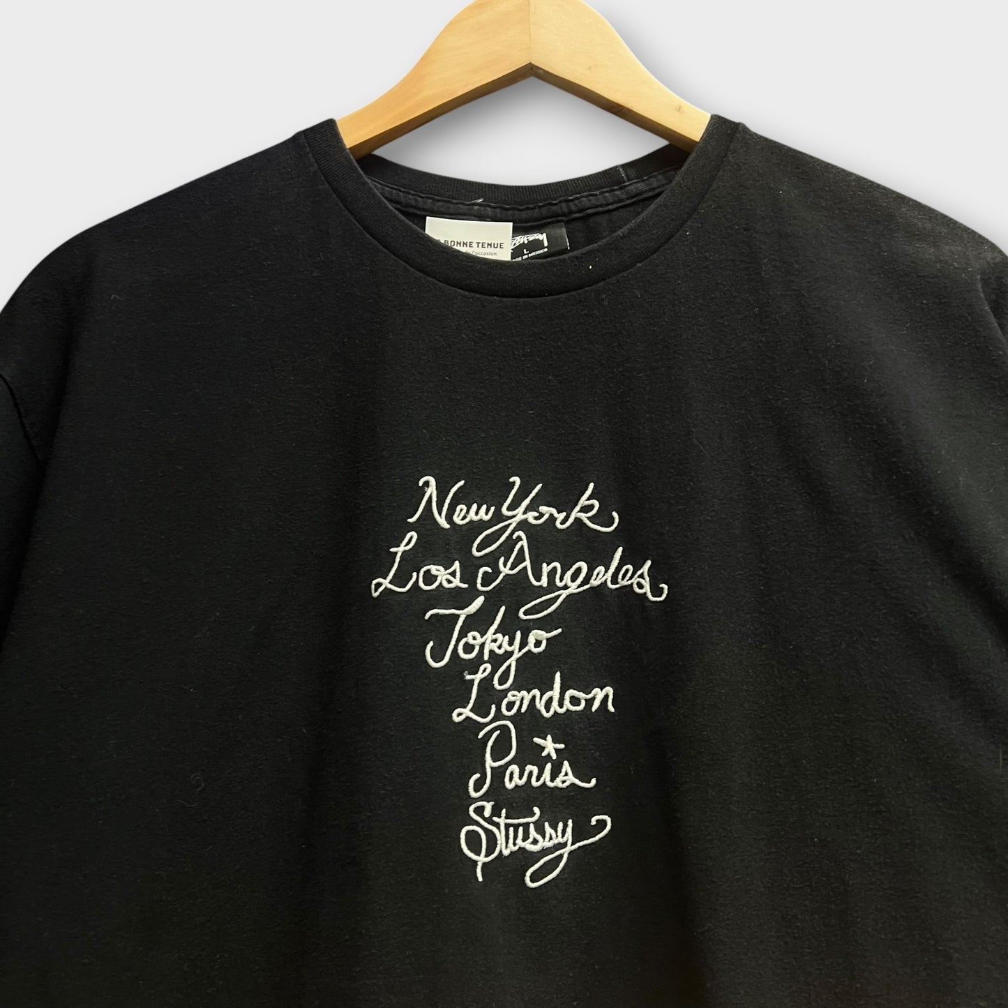 T-shirt Stussy Noir - L