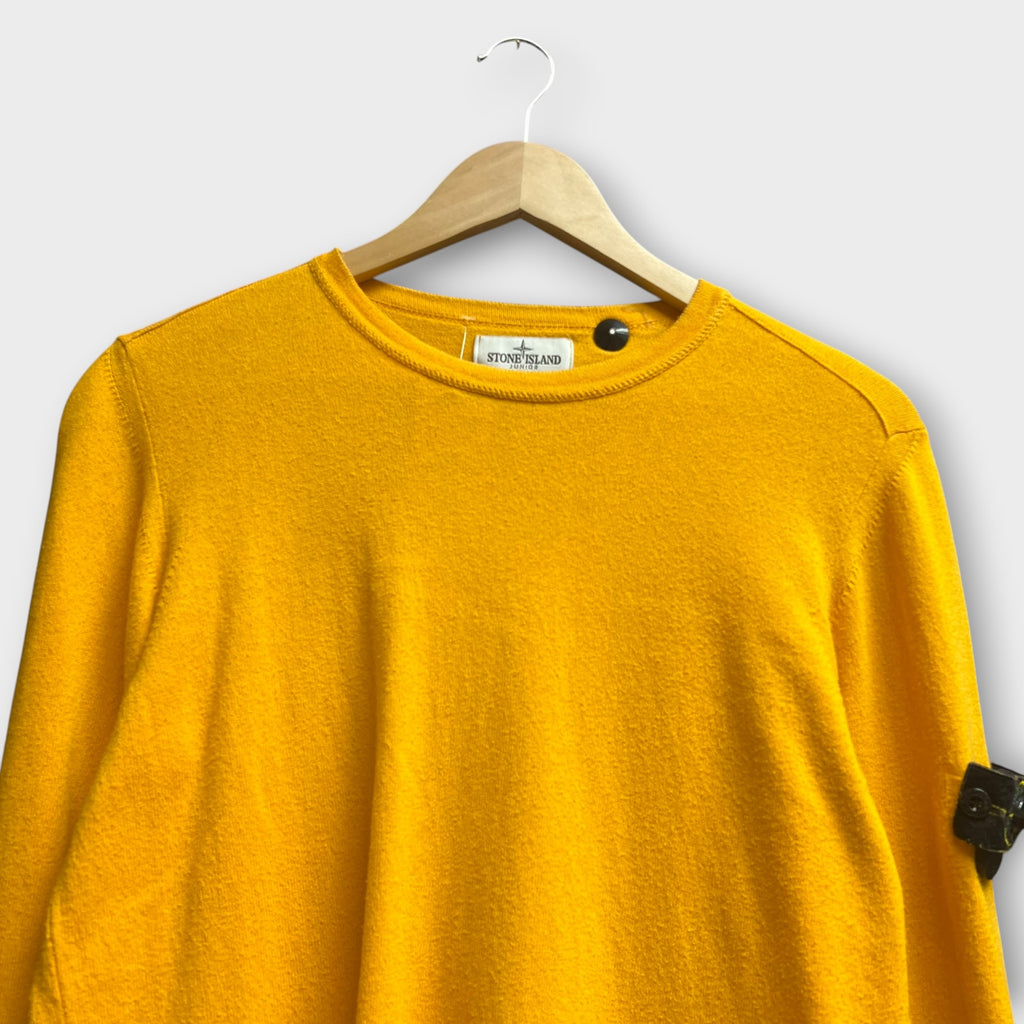 Sweat Stone Island Jaune - Kids 12 ans