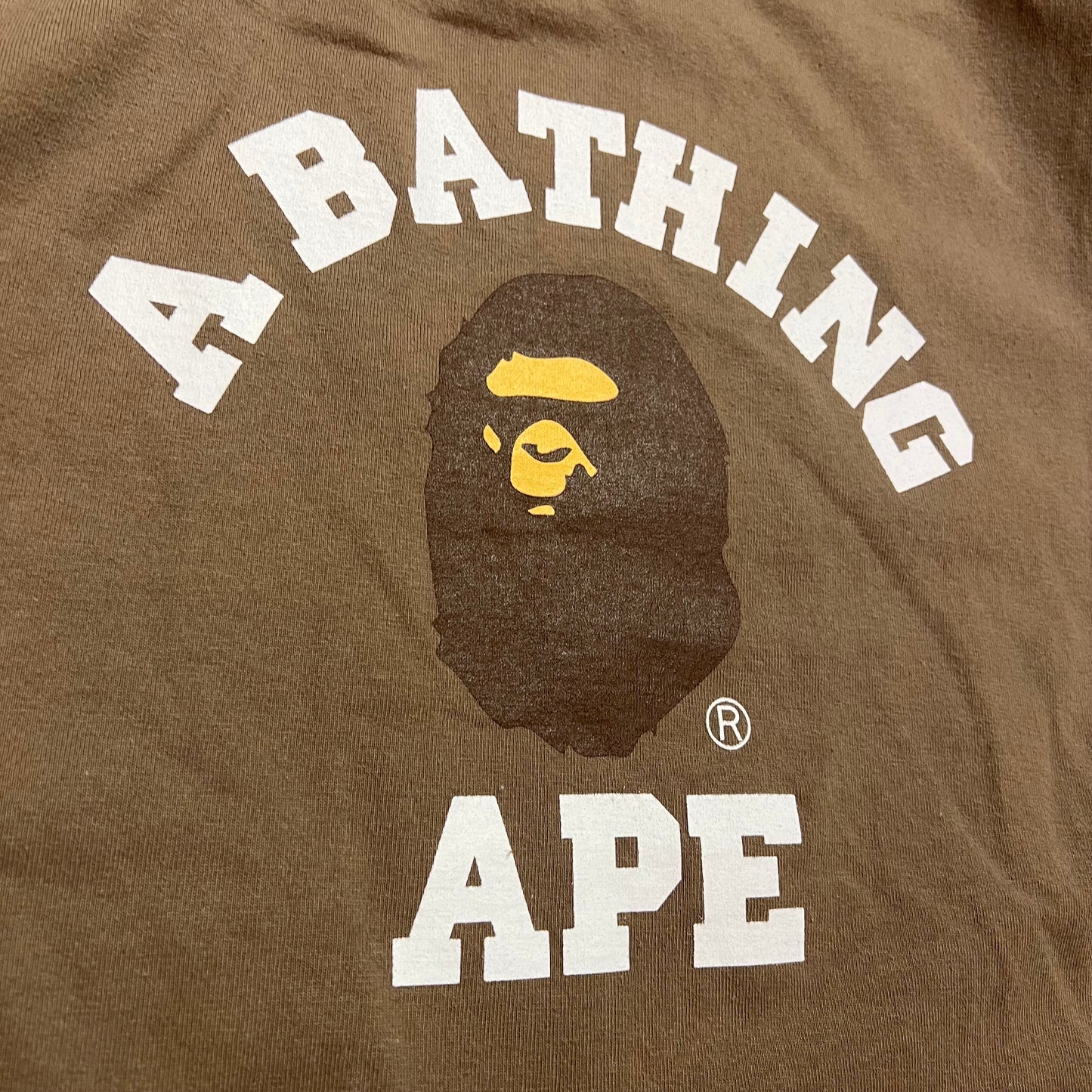 T-shirt Bape marron - XL