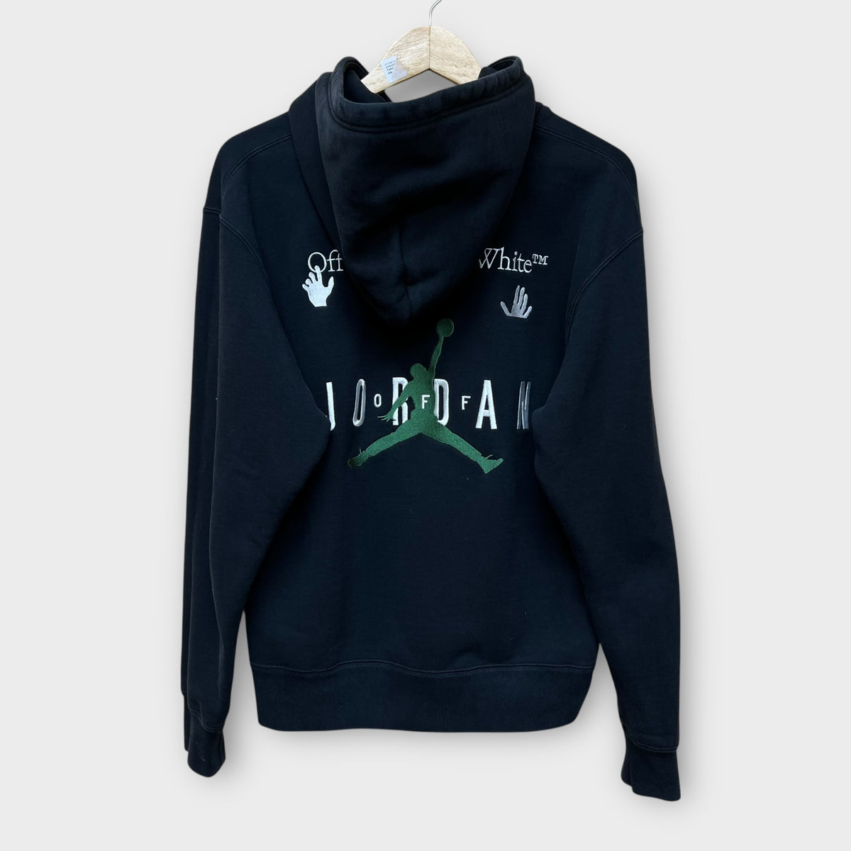 Hoodie Jordan x Off White Noir - S