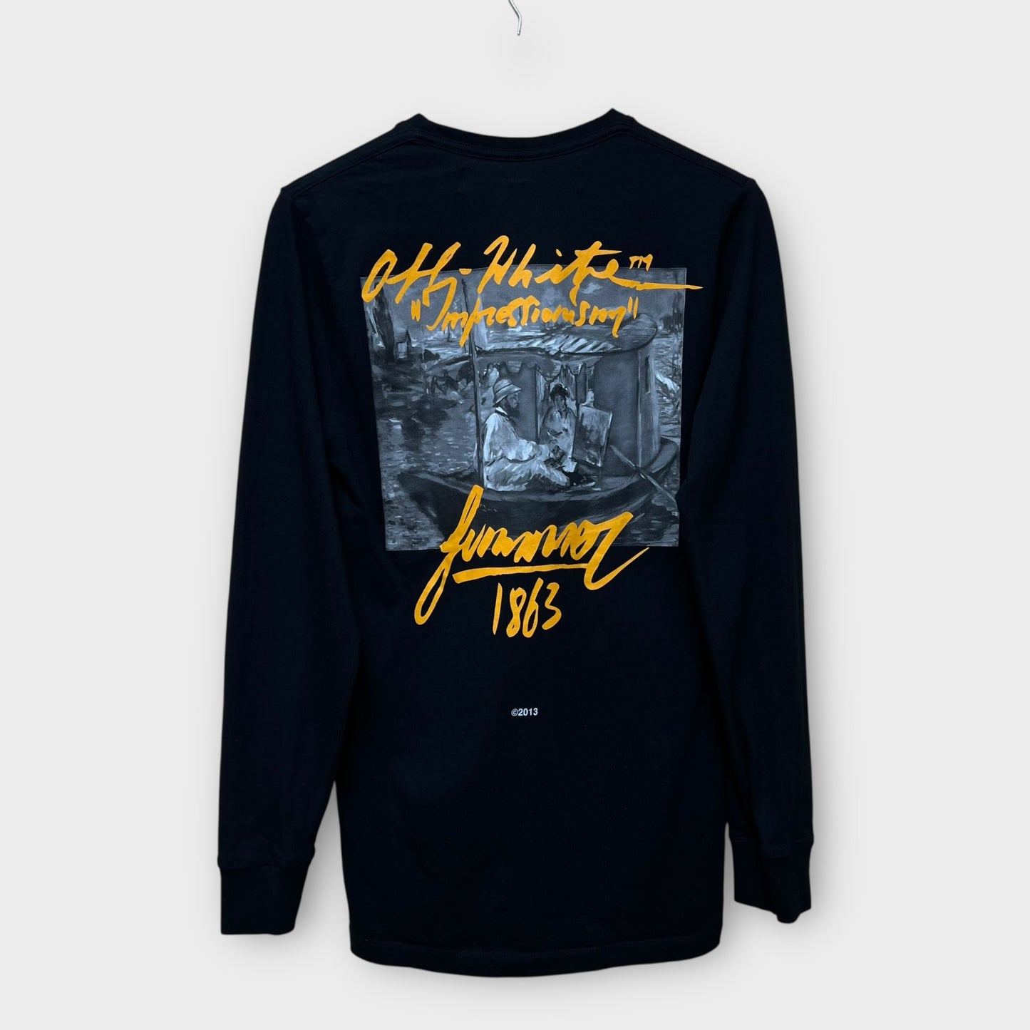 Longsleeve Off White noir - S