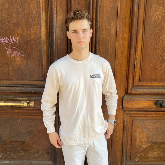Longsleeve Supreme Sacred Unique blanc - M