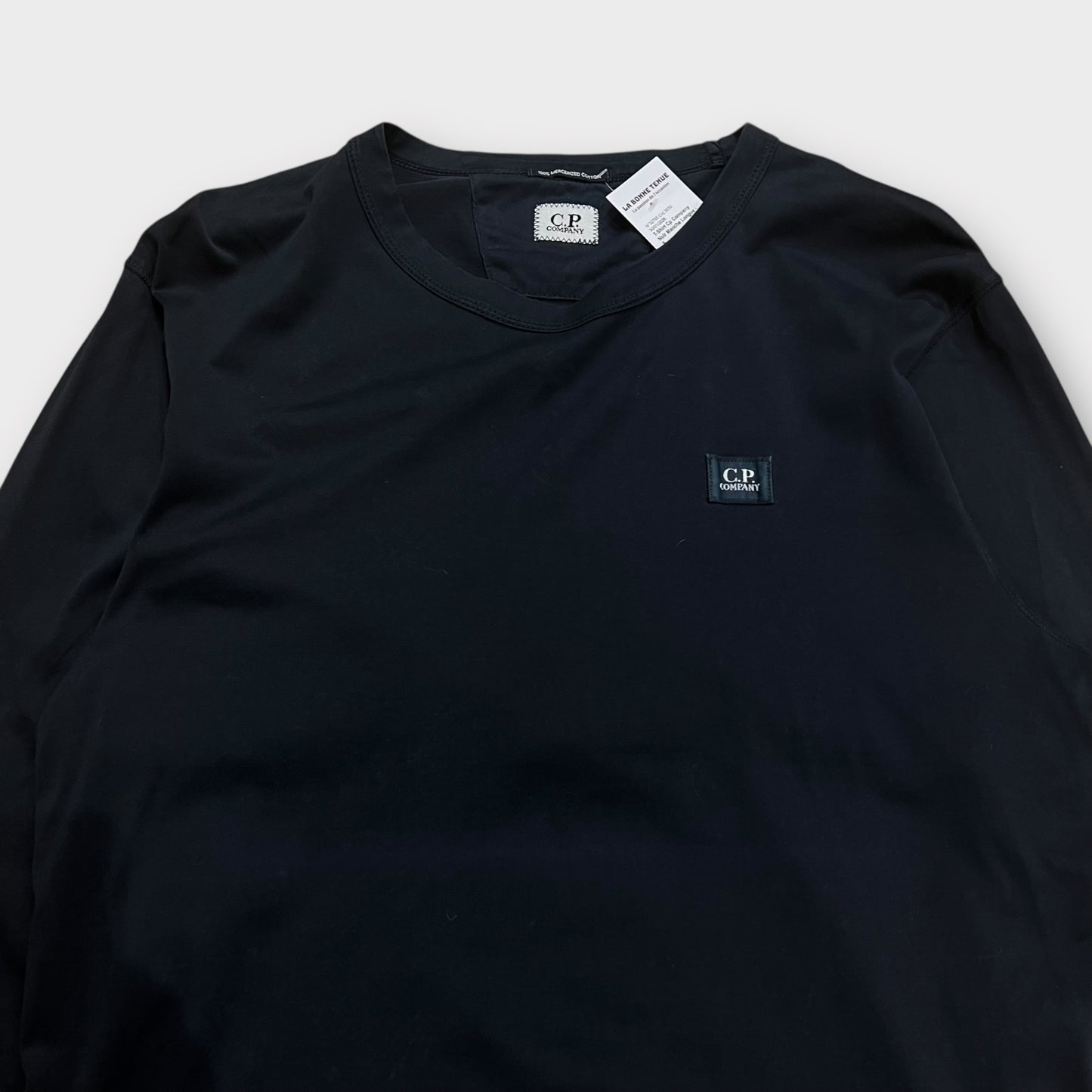 T-Shirt Cp Company Noir Manche Longue - S