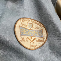Veste en cuir REDSKINS bleu XL