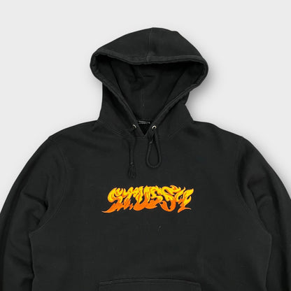 Hoodie Stussy "Flames" - M