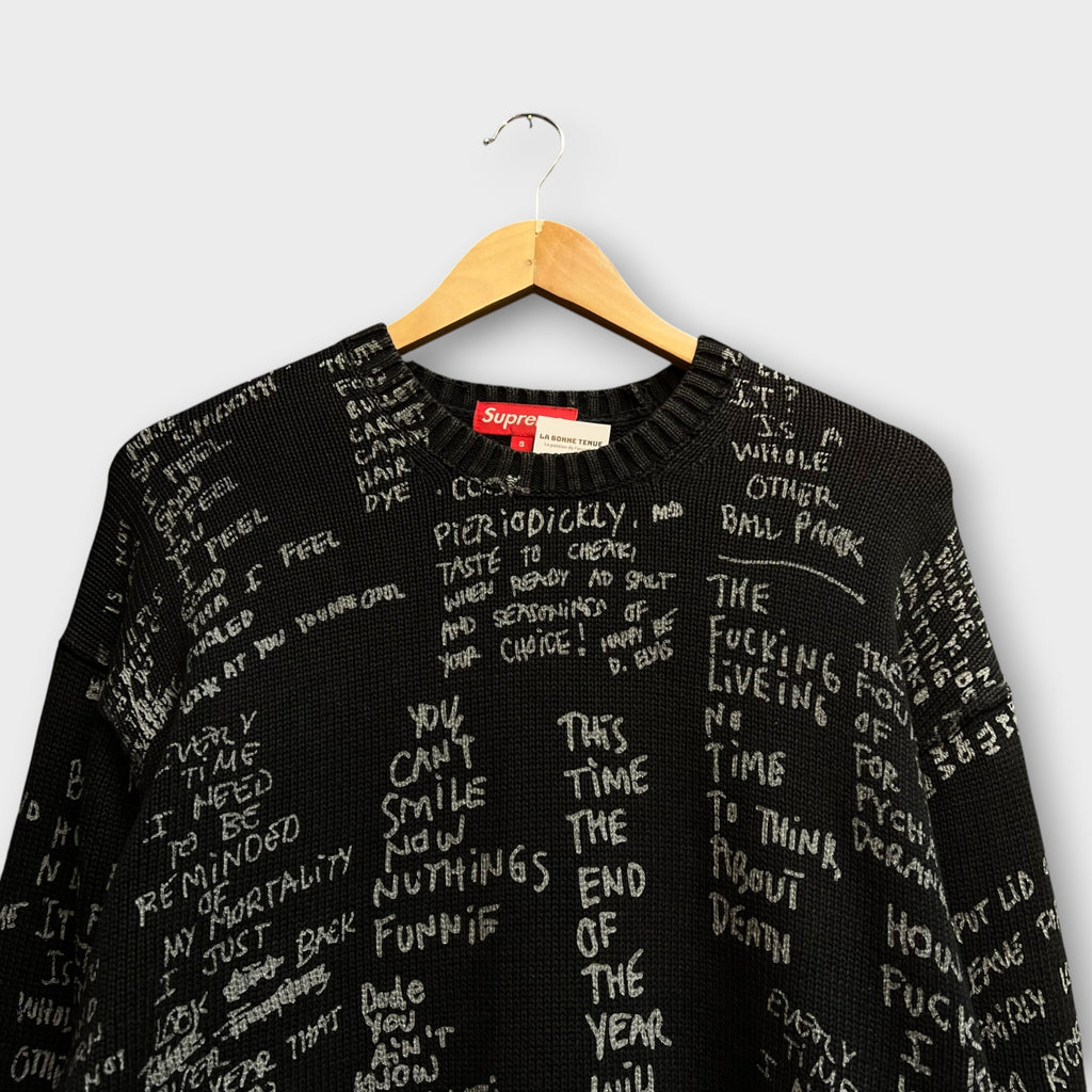 Pull Supreme Noir - S