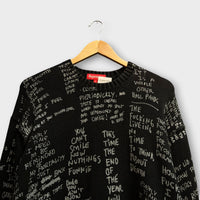 Pull Supreme Noir - S