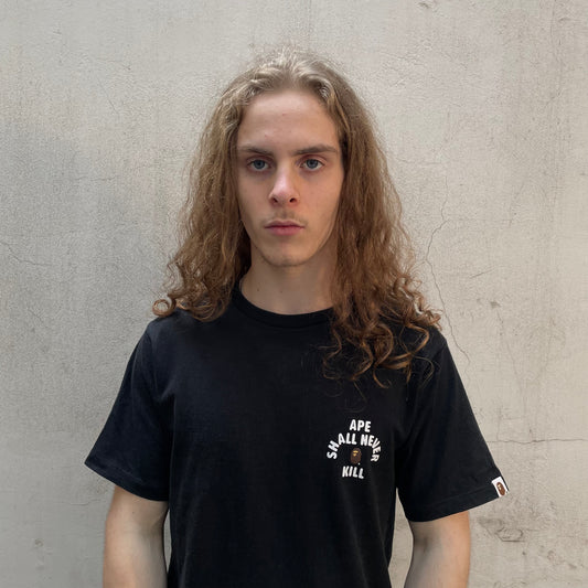 T-shirt noir Ape Shall Never Kill - M