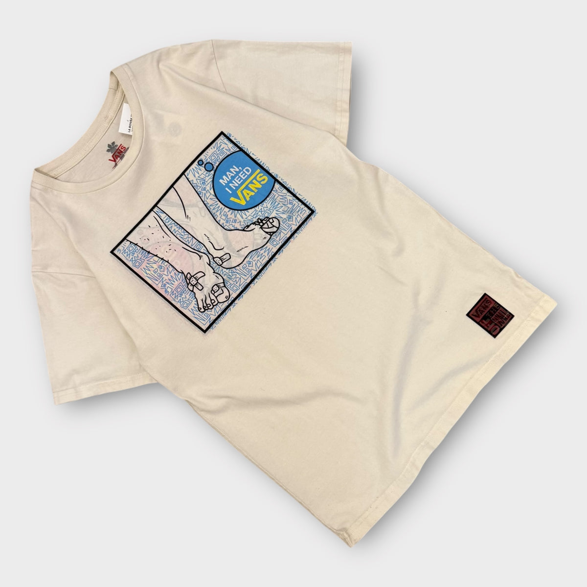 T-shirt Vans blanc - S