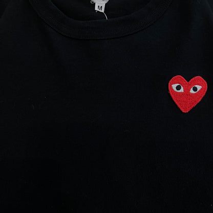 T-Shirt Manche Longue Comme Des Garçons Noir - M
