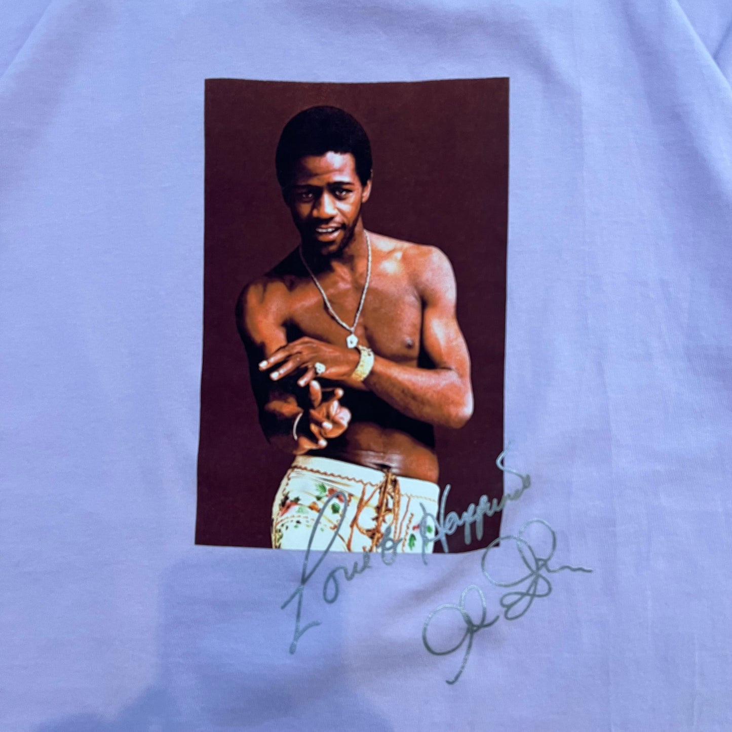 T-Shirt Supreme Lila "Al Vert" - M