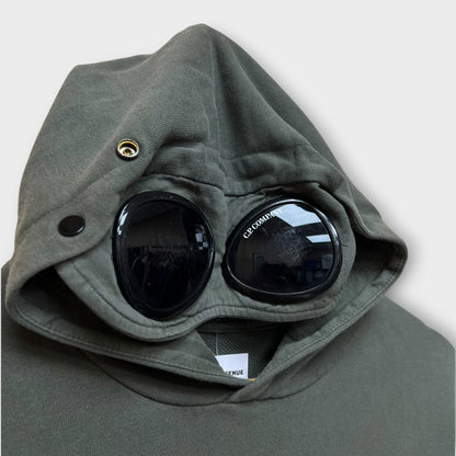 Hoodie CP Company goggle kaki - 14