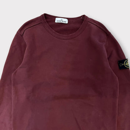 Sweat Stone Island Bordeaux - M