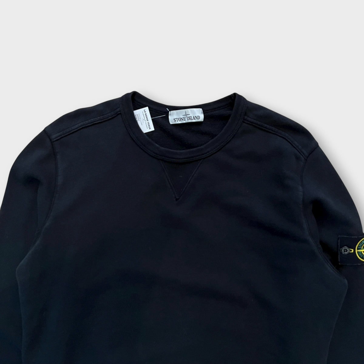 Sweat Stone Island Noir - L