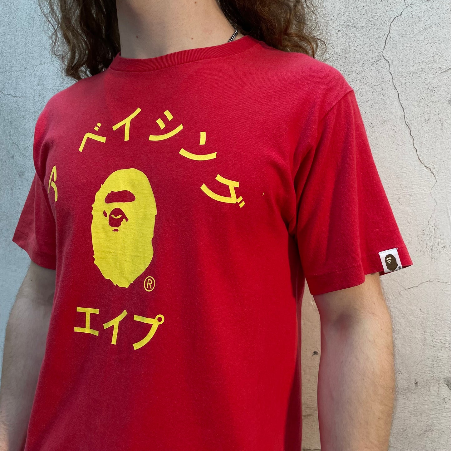 T-shirt Bape rouge de 2013 - M