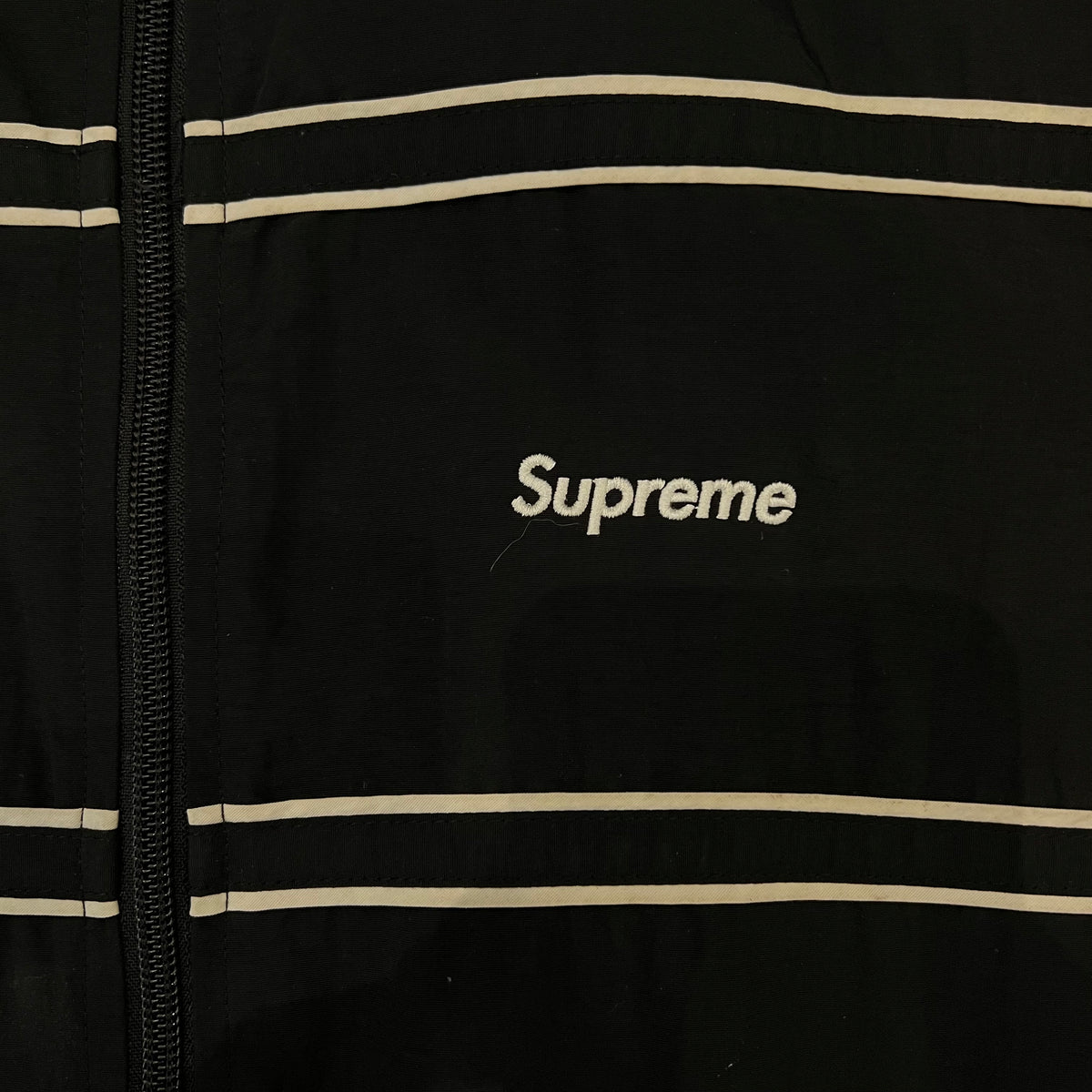 Veste Supreme Piping noir SS17 - M