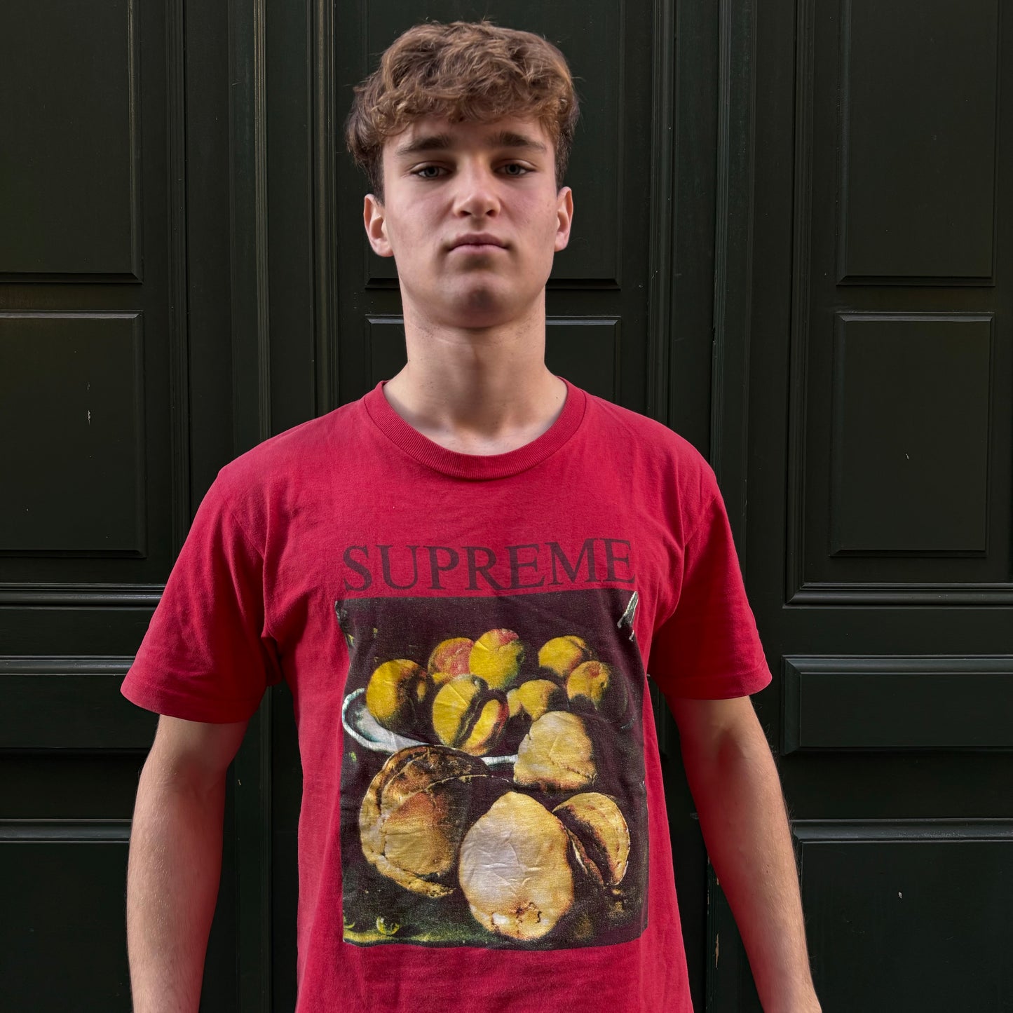 T-shirt Supreme Still Life FW18 rouge - M