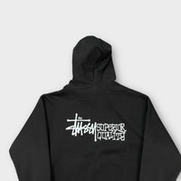 Hoodie Stussy noir Superior Quality - L