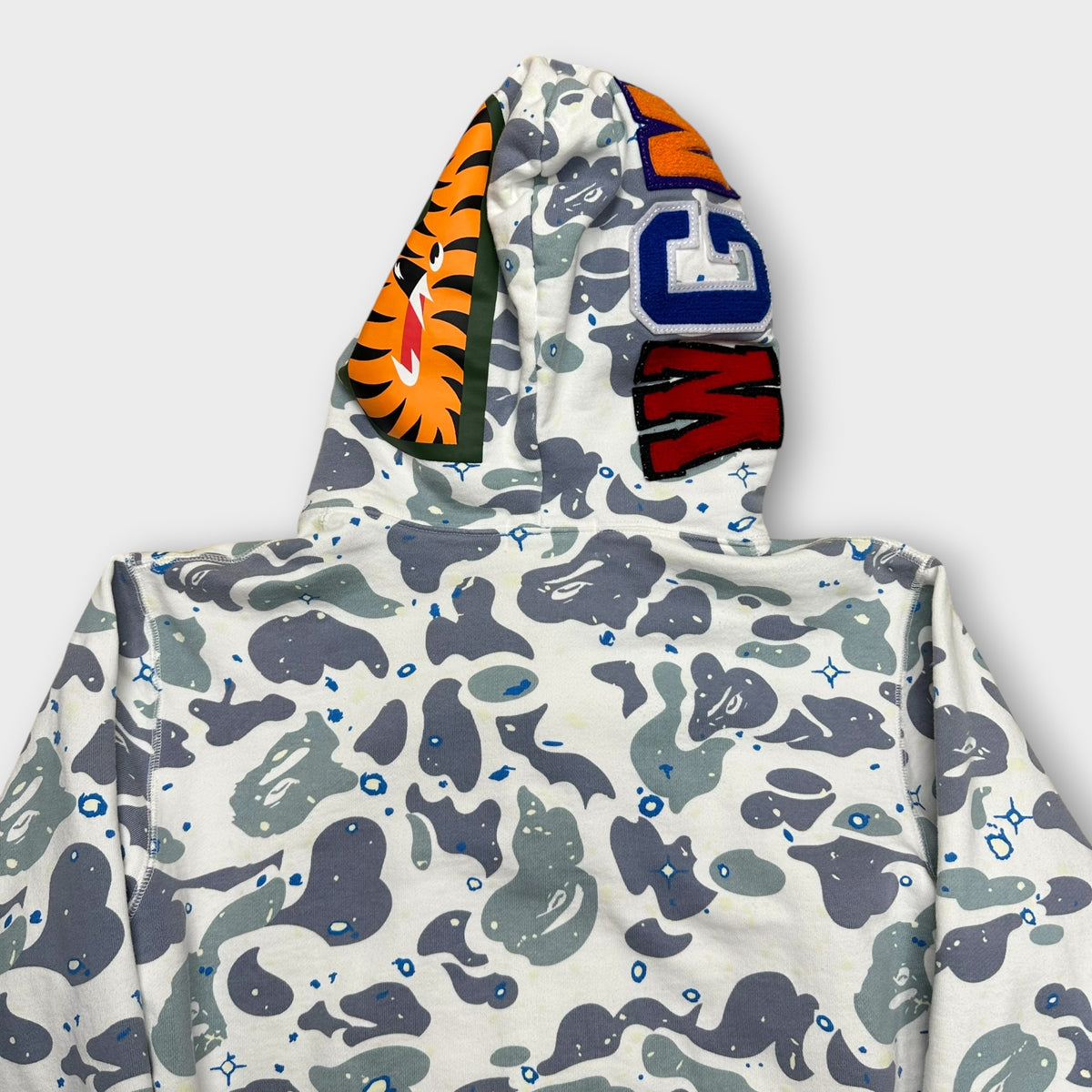 Veste A BATHING APE (BAPE) M blanc / bleu