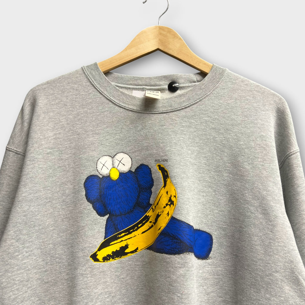 Sweat Gris Kaws x Uniqlo - L